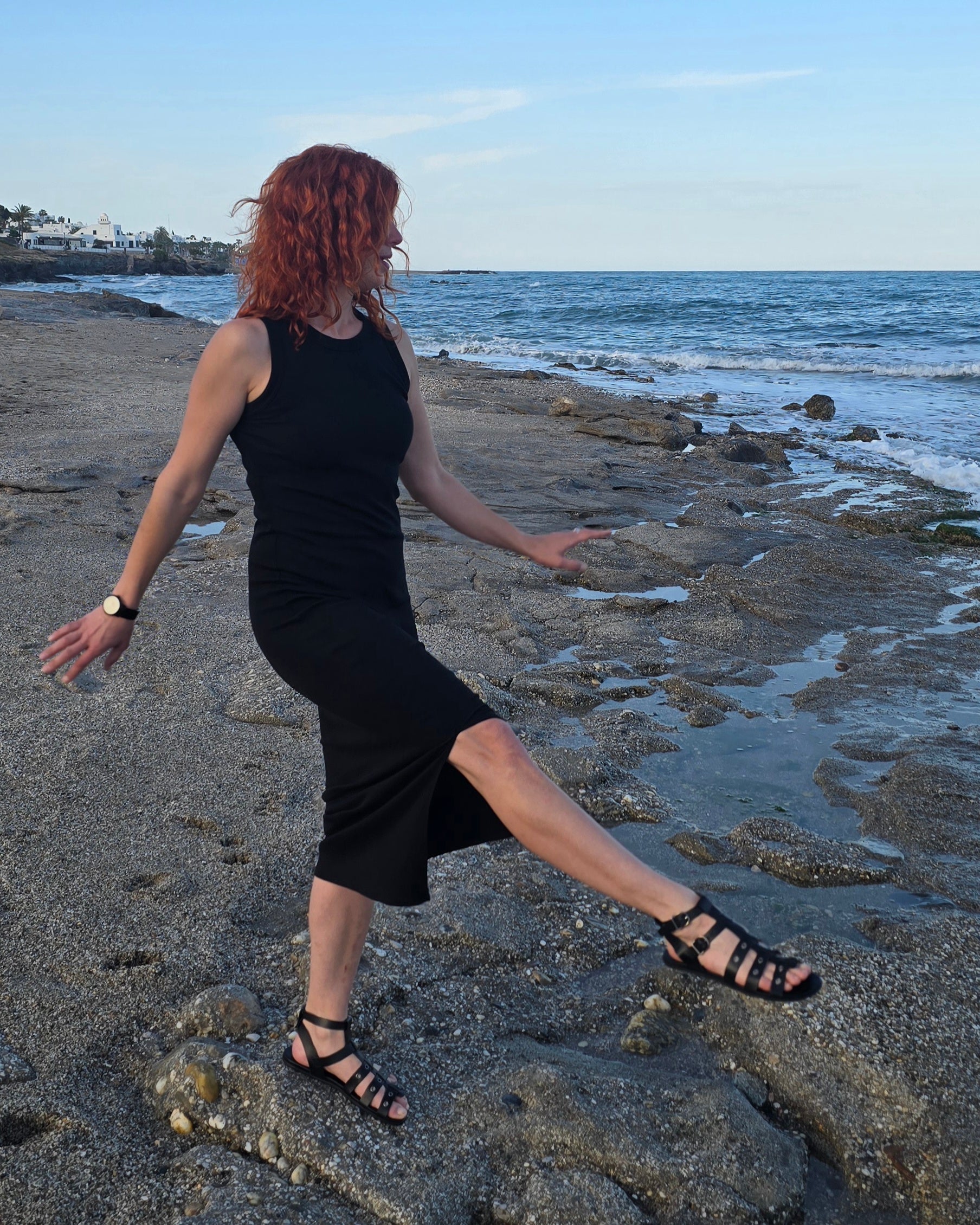 LIVIA - Sandalia de transición barefoot con drop