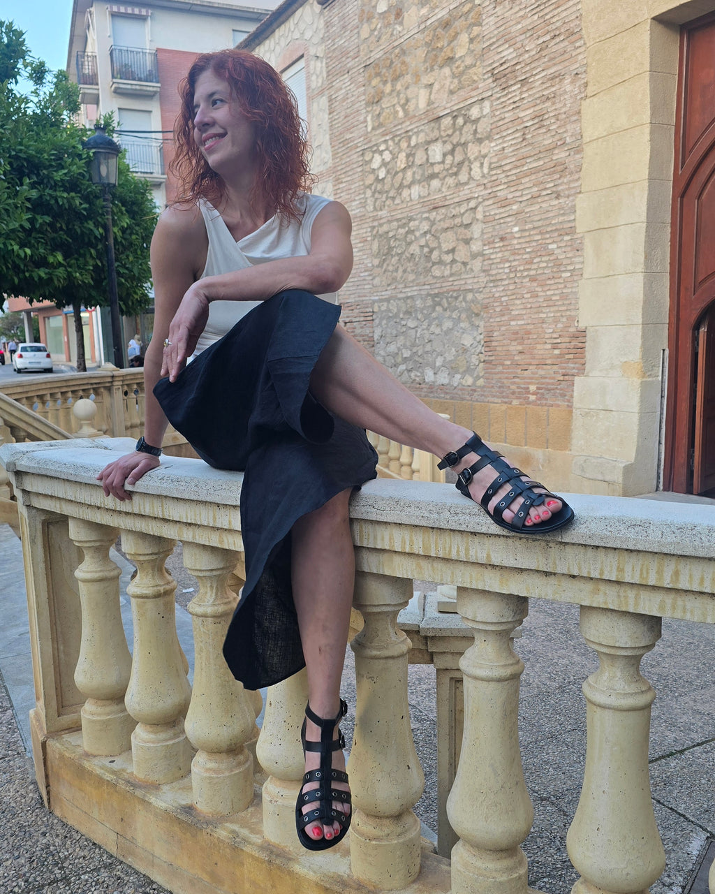 LIVIA - Sandalia de transición barefoot con drop