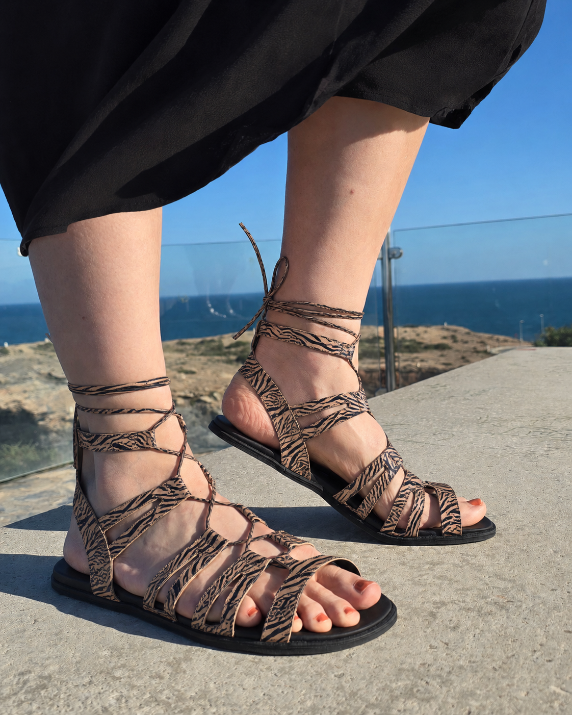 NERE- Sandalias de transición barefoot sin drop